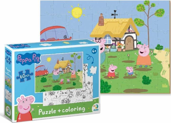 Produktbild Dodo Zum Ausmalen 2in1 Peppa Pig (60 Teile)