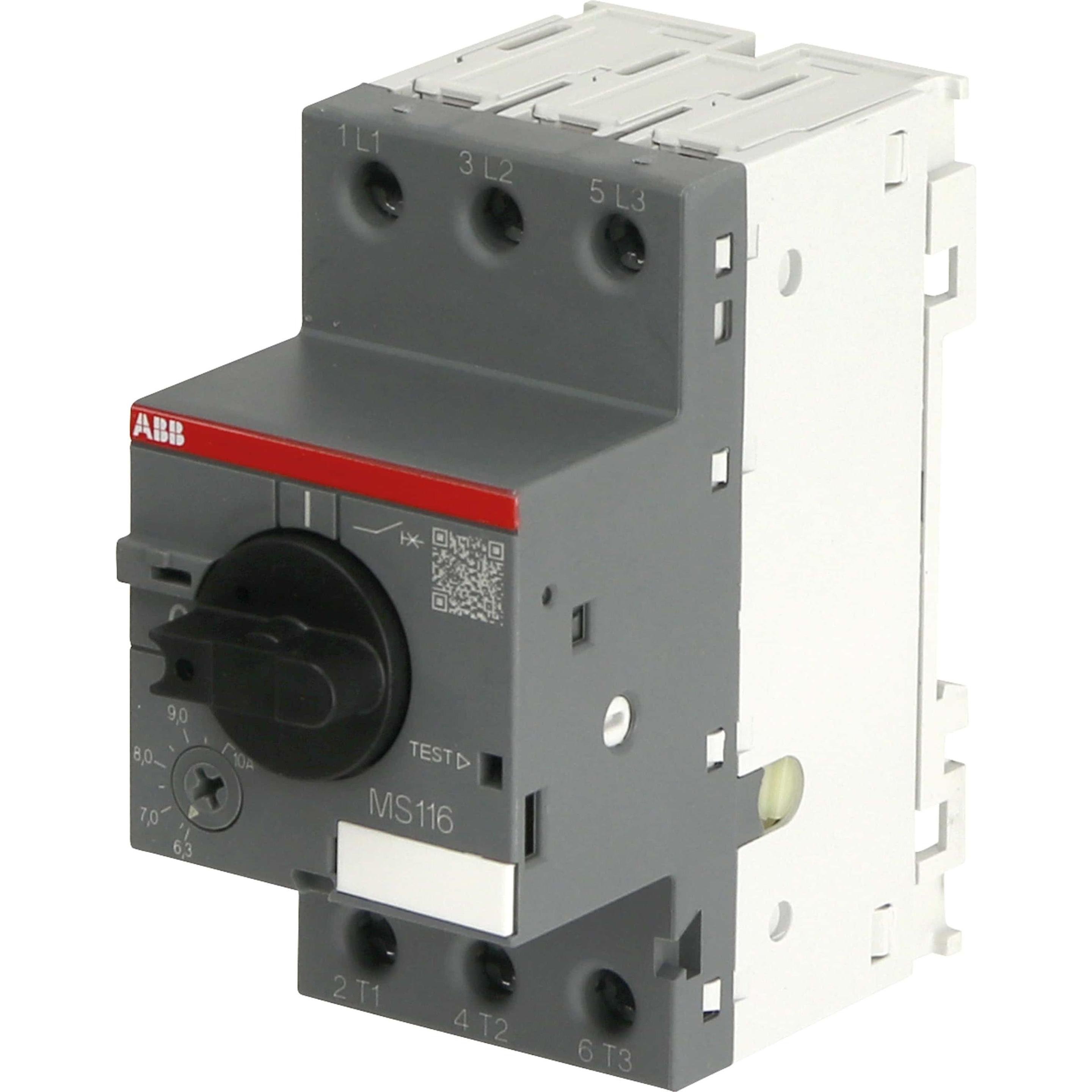 Abb, Interruttore Differenziale, Interruttore Protezione Motore MS116 - 10,0