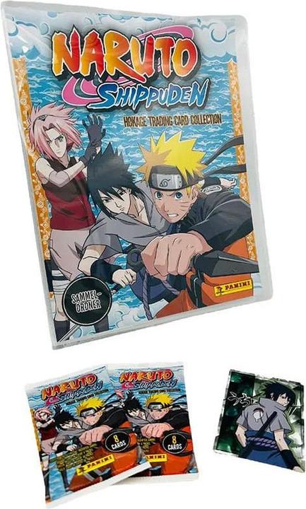 Actual product image Panini Naruto Shippuden cartes à collectner Hokage Trading Card Collection Starter Pack (German, Booster Pack)