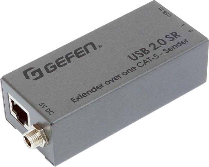 Image du produit Gefen Extender USB 2.0 SR via un émetteur et un récepteur CAT-5 Unités