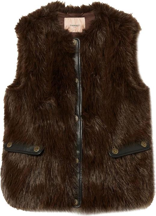 Produktbild Twinset Twin-set Giacche Grigio E Nero (40)