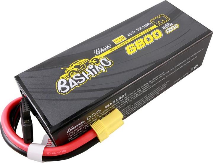 Produktbild Gens Ace RC-Akku 6800 mAh 22.8 V 120C 6S1P EC5 GT Bashing (22.80 V, 6800 mAh)
