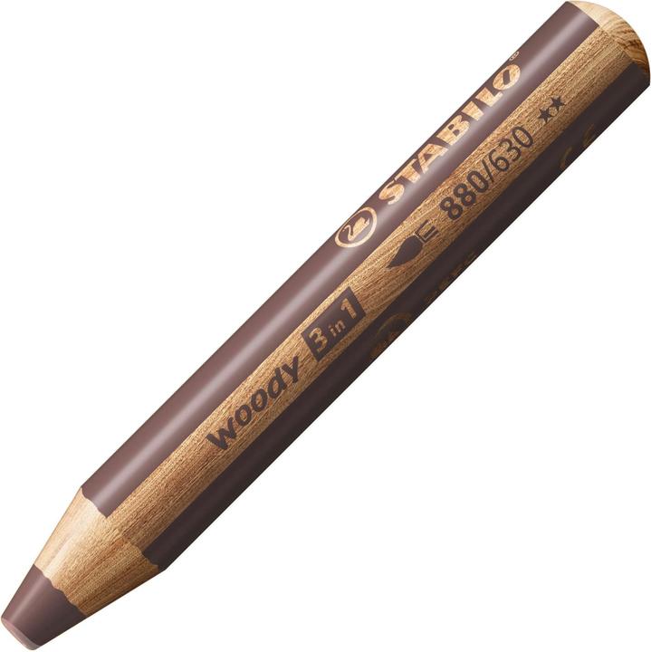 Produktbild STABILO woody 3 in 1 Buntstift (Braun, 1 x)