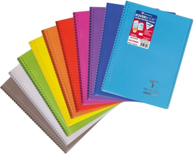 Actual product image Clairefontaine Koverbook (A4, Checked, Soft cover)