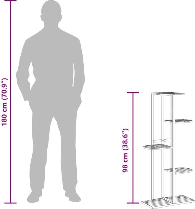Image du produit vidaXL Blumenständer
