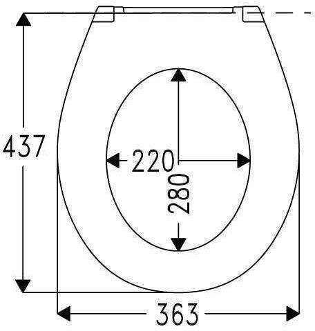 Hamberger WC-Sitz Lago
