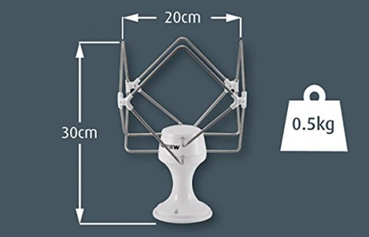 Actual product image Maxview 4000 - Omnidirectional antenna for TV & Radio (4000) (Monopole antenna, DAB/ DAB+, DVB-T / -T2, UKW / MW / LW)