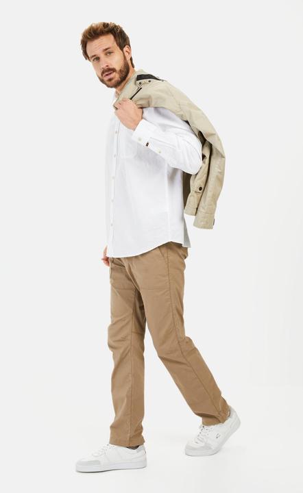 Produktbild Camel Active Langarm-Leinenhemd mit Soft-Wash-Veredelung (XXL)