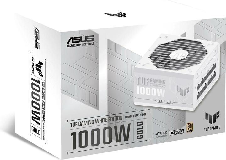 Actual product image ASUS PSU TUF Gaming 1000W Gold White Edition (1000 W)