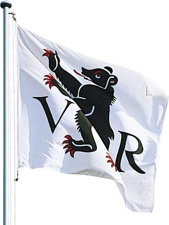 Image du produit Keller Fahnen Kantonsfahne klassisch Appenzell Ausserrhoden Eingenäht 200x200 cm