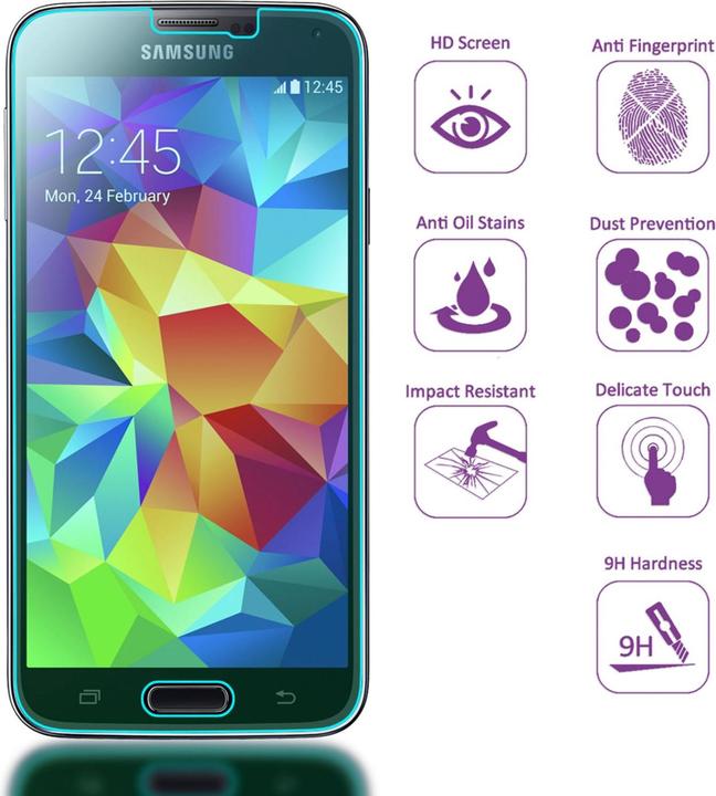 Immagine prodotto Nalia vetro di protezione (1 Pezzo/i, Samsung Galaxy S5 Neo, Samsung Galaxy S5)