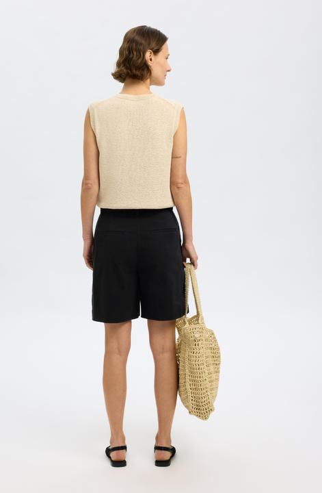 Actual product image zz_ArchivedByPCD_Selected Femme_zu_Selected Wide Fit Højtaljede shorts (36)