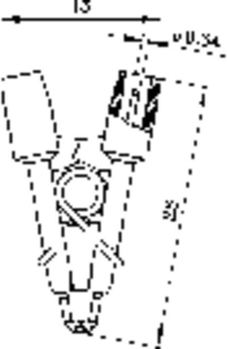 Hirschmann Test & Measurement Alligator Clip Test Clip Micro SMD Clip 1 (Microphone Clip)