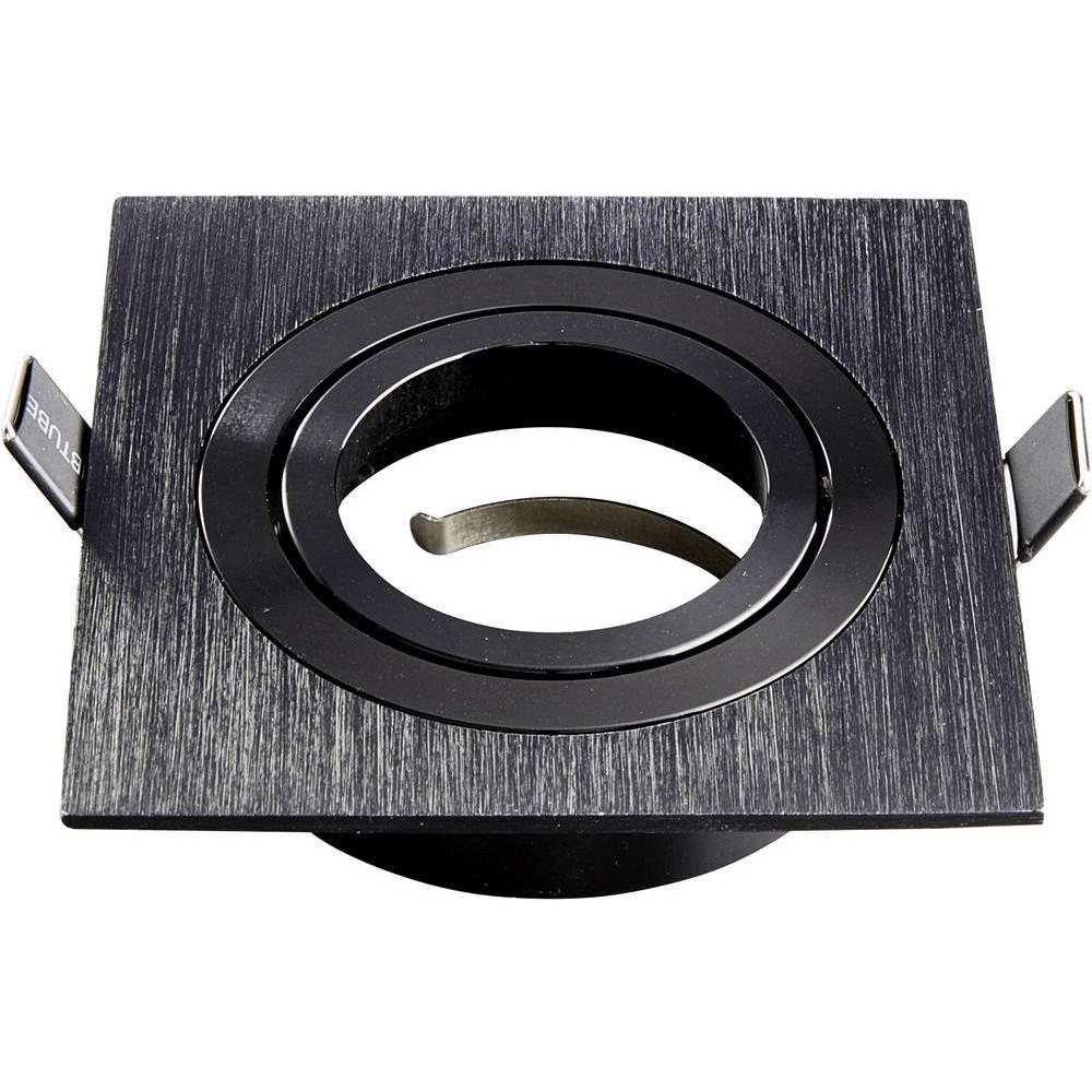 Thumbnail - Heitronic, Wandleuchte + Deckenleuchte, LED Einbauleuchte DL7801 Einbaustrahler, GU10/GU5,3, eckig (GU5.3, GU10)