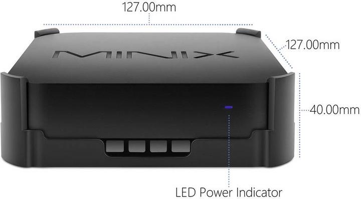 Image du produit Minix Intel FANless Mini PC Windows 10 (Intel Atom x5-Z8350 x5-Z8350, 4 Go, 128 Go, Intel HD Graphics)