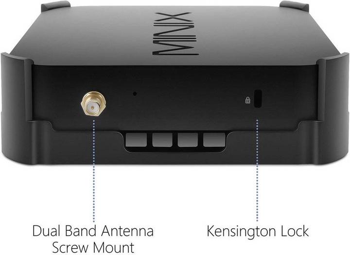 Image du produit Minix Intel FANless Mini PC Windows 10 (Intel Atom x5-Z8350 x5-Z8350, 4 Go, 128 Go, Intel HD Graphics)