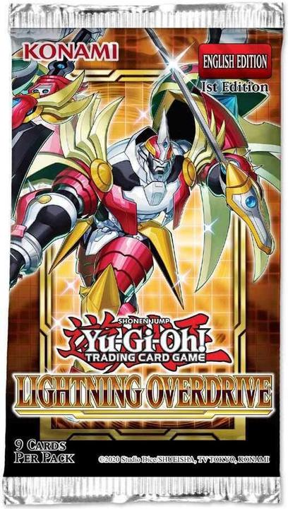 Actual product image Yu-Gi-Oh Lightning Overdrive (German, Booster Pack)