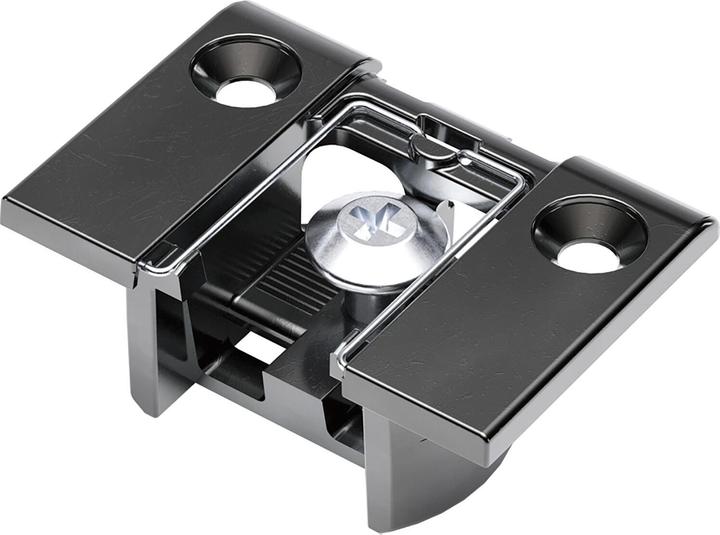 Produktbild Italiana Ferramenta KIMANA Klappenband, 3-teilig, Zamak schwarz nickelfärbig (1 Stk.)