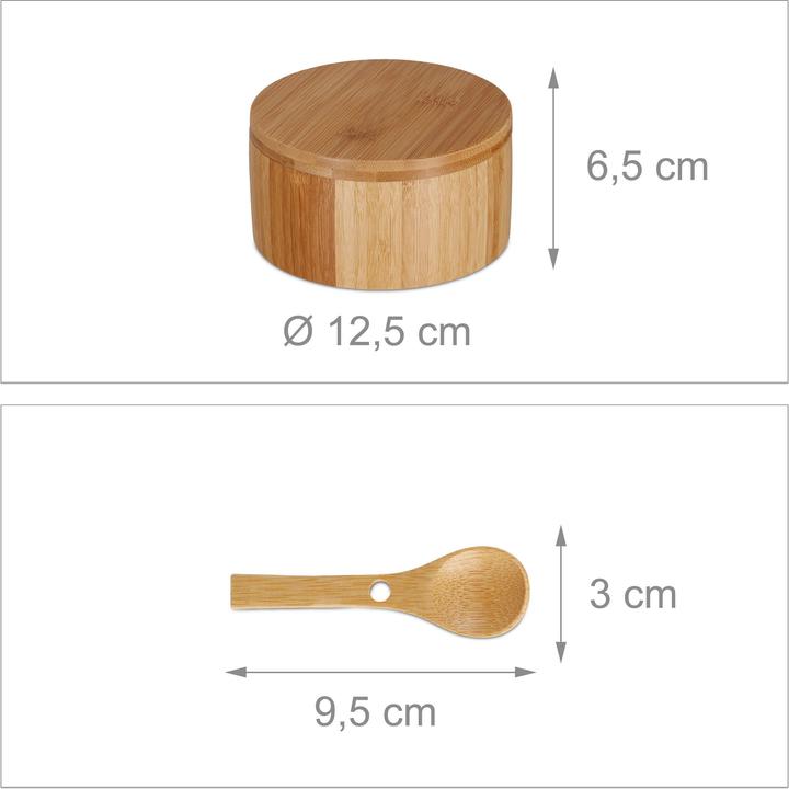 Actual product image Relaxdays Salzbehälter