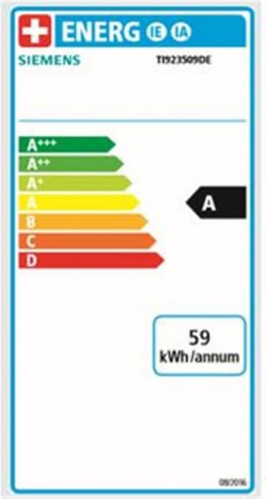 Label énergétique Siemens EQ.9 s300