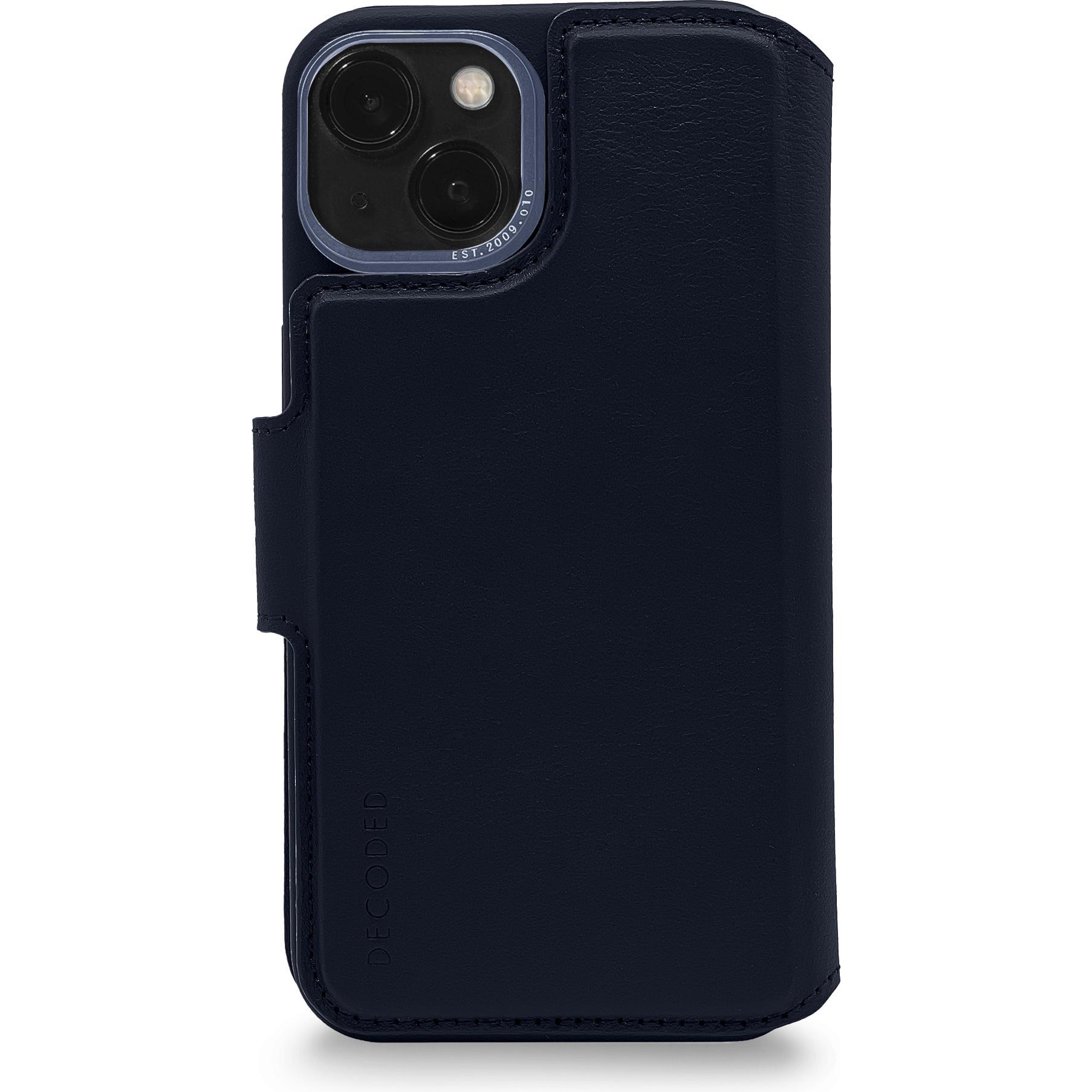 Thumbnail - Decoded Leather Detachable Wallet (Apple iPhone 14 Plus), Smartphone Hülle, Blau