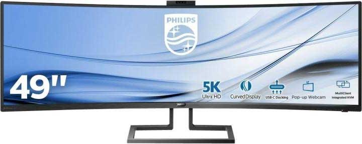 Image du produit Philips 499P9H/00 (5120 x 1440 pixels, 49")