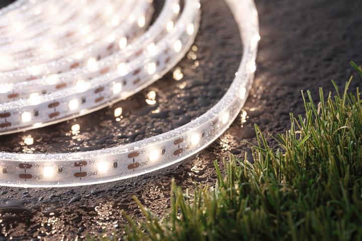 Actual product image Paulmann Solar Stripe (Warm white, 1000 cm, Outdoor)