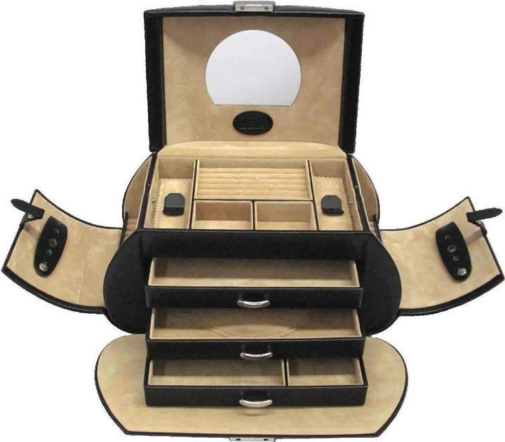 Produktbild Windrose Schmuckkästchen Merino 12 - Schwarz