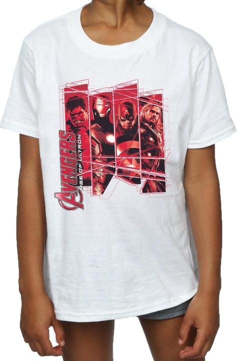 Image du produit - T-shirt AVENGERS TEAM COLLAGE - Fille (116)