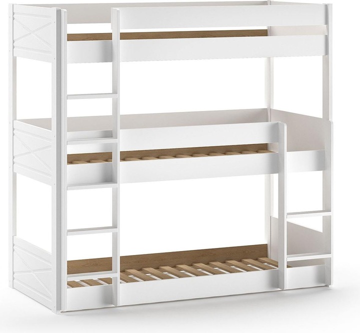 Produktbild Vipack Etagenbett Scott mit 3 Liegeflächen (90 x 200 cm)