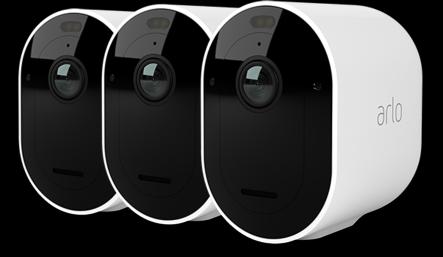 Actual product image Arlo Pro 4 Spotlight VMC4350P-100EUS Set of 3 (2688 x 1520 pixels)