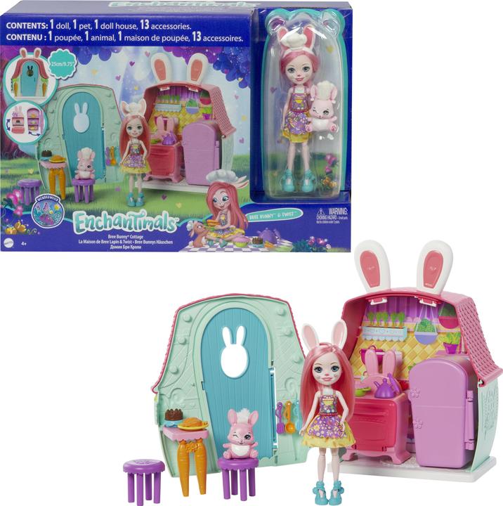 Produktbild Enchantimals Bree Bunny Rabbit House