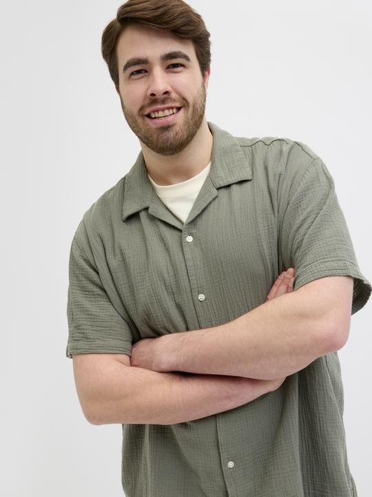 Produktbild Jack & Jones Plus Size Relaxed Fit Hemd Hemd (4XL)