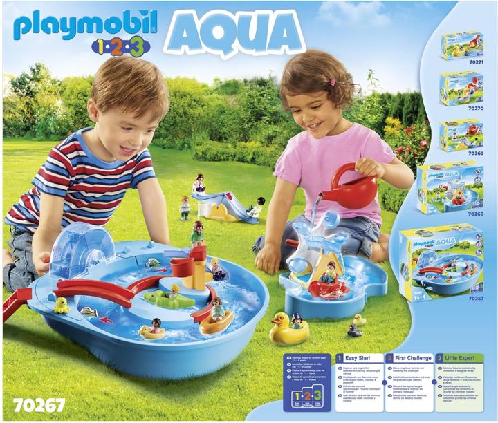 Produktbild Playmobil Fröhliche Wasserbahn (70267, Playmobil 1.2.3)