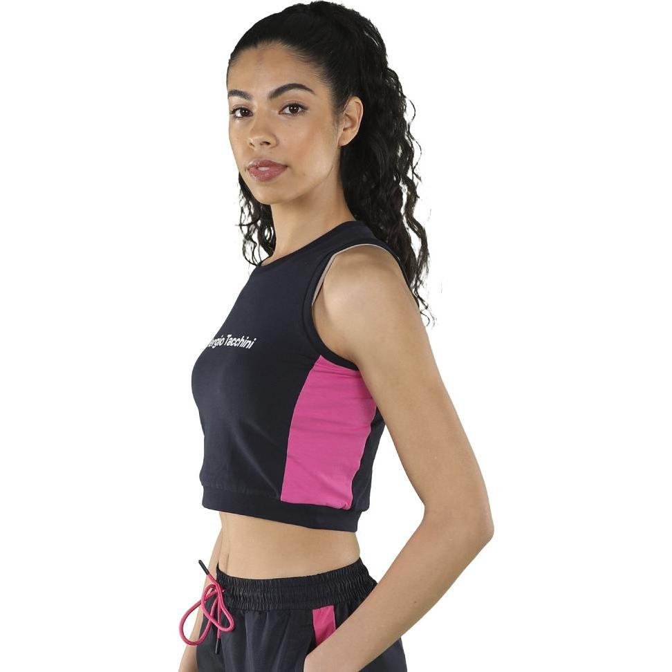 Thumbnail - Sergio Tacchini, Damen, Shirt, damen-top ergio tacchini vikla, Blau, (S)