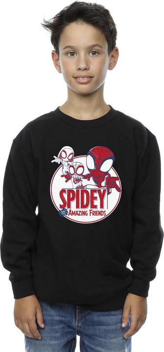 Actual product image Boys Spidey And His Amazing Friends Circle Sweatshirt (128)