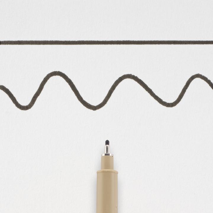 Produktbild Sakura Pigma Micron Fineliner 0.6mm schwarz (Schwarz, 1x)