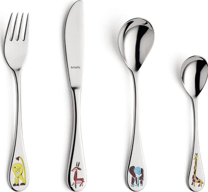Amefa Children cutlery set 4 pieces 0430 Safari