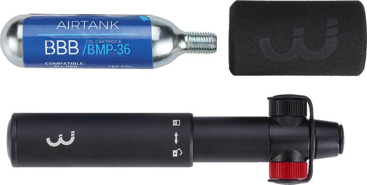 BBB Minipump Co2 Blaster Klein 135mm 125g