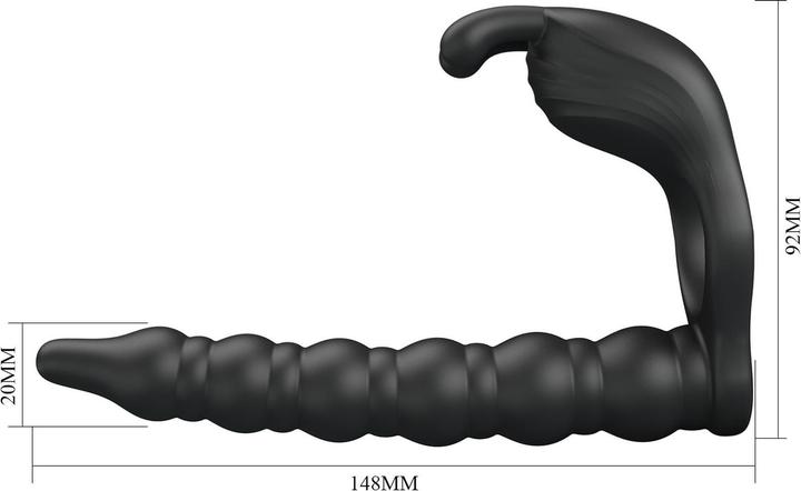 Produktbild Pretty Love Blackney Penisringe Mit Vibrator-Plug