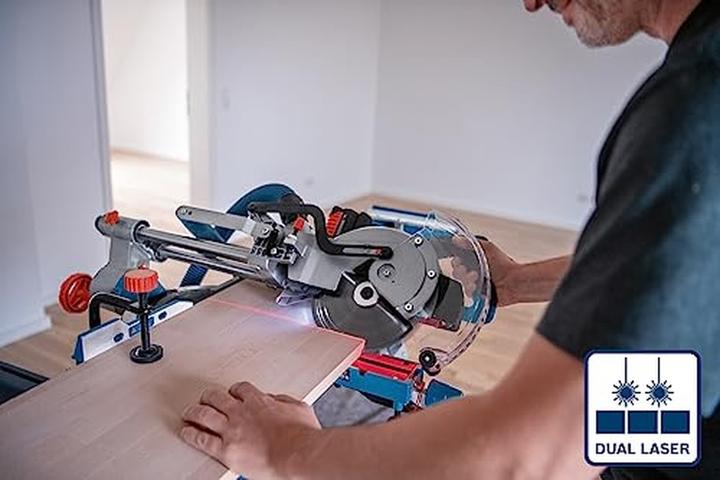 Produktbild Bosch Professional Akku-Kapp- und Gehrungssäge BITURBO GCM 18V-216 D