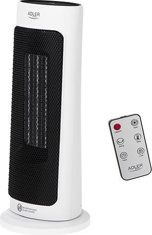 Adler AD 7738 Ceramic LED fan heater with remote control + timer (2000 W)