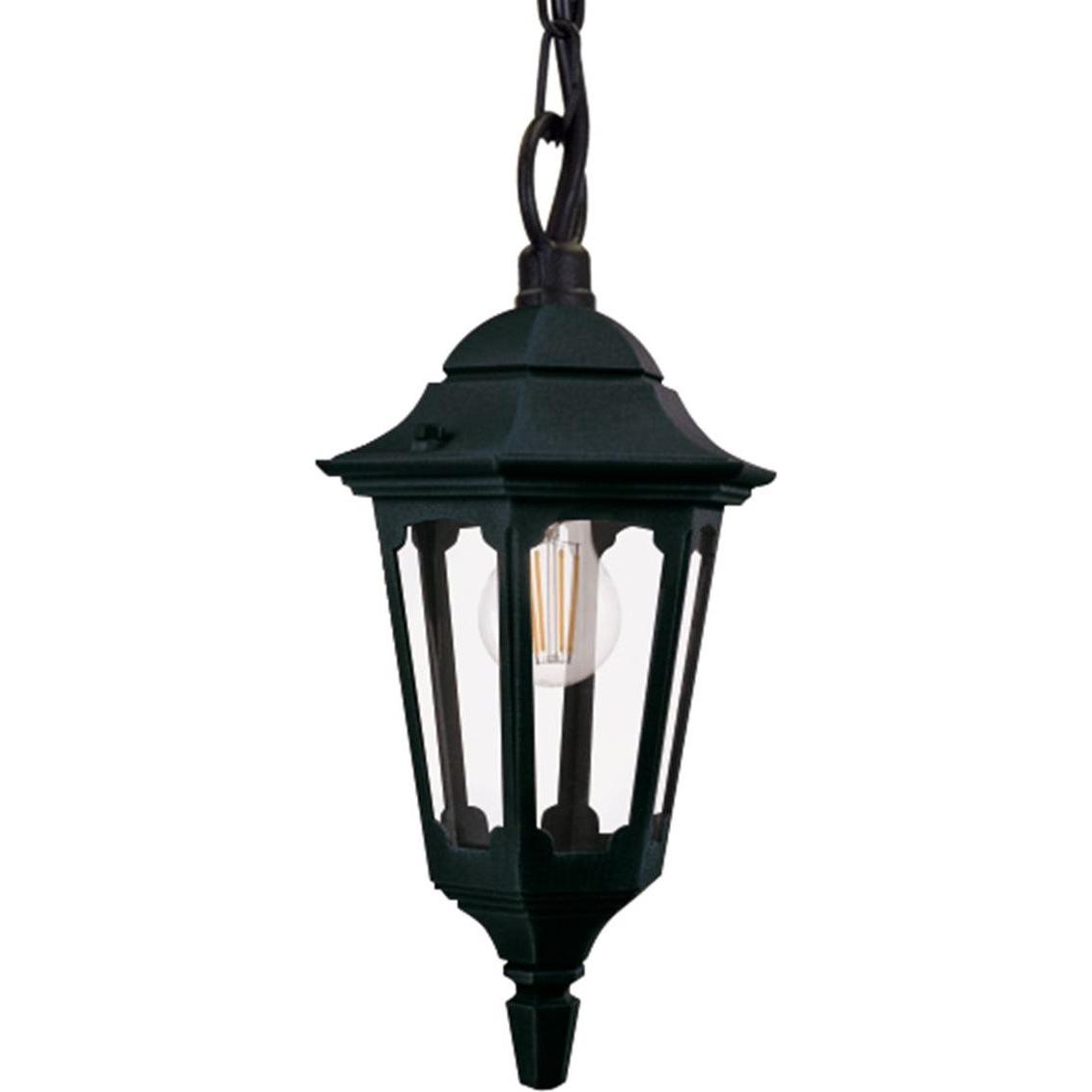 Elstead Lighting Nero Applique + Plafoniera, Lanterna Sospesa Per La Comunità