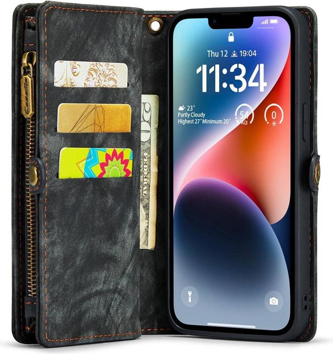 Produktbild Caseme 7 in 1 Retro Wallet mit Münzfach (Apple iPhone 14)