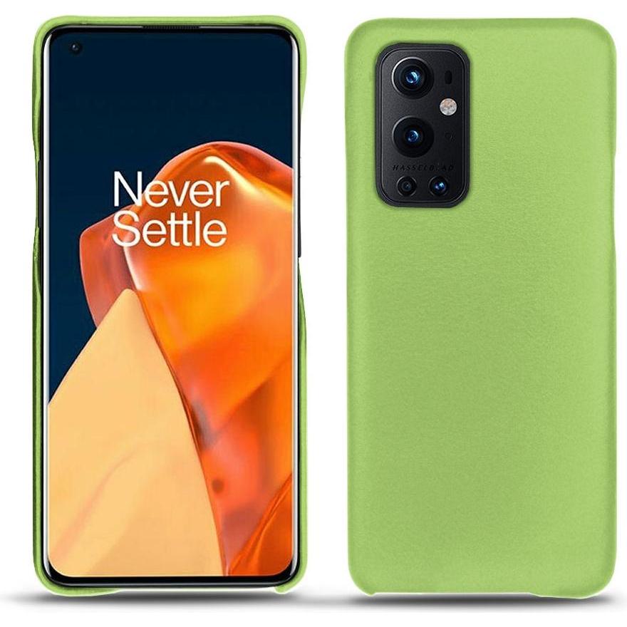 Noreve Lederschutzhülle (OnePlus 9 Pro), Smartphone Hülle, Grün