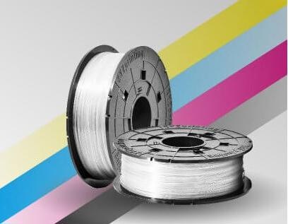 Produktbild Filamentcassette PETG Clear für 3D NFC (PETG, 1.75 mm, 600 g, Rot)