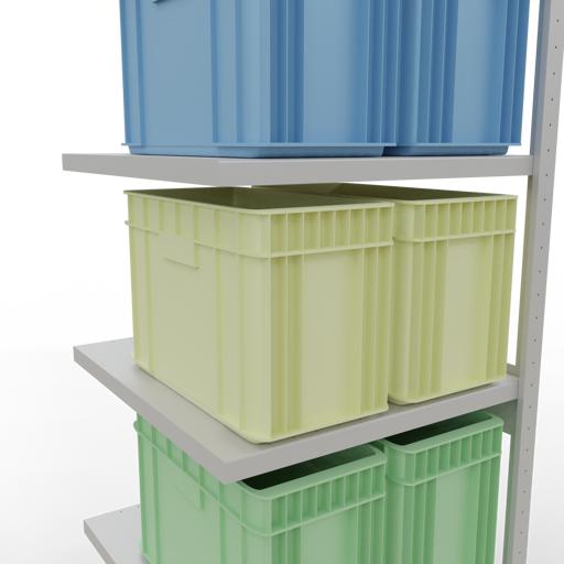 Image du produit Schulte Lagertechnik Système enfichable Élément suivant MULTIplus250 avec traverse de longueur