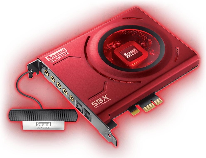 Actual product image Creative Sound Blaster Z SE - Sound card - 24-bit (Mini PCI Express)