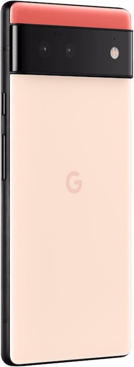 Produktbild Google Pixel 6 (128 GB, Kinda Coral, 6.40", SIM + eSIM, 50 Mpx, 5G)