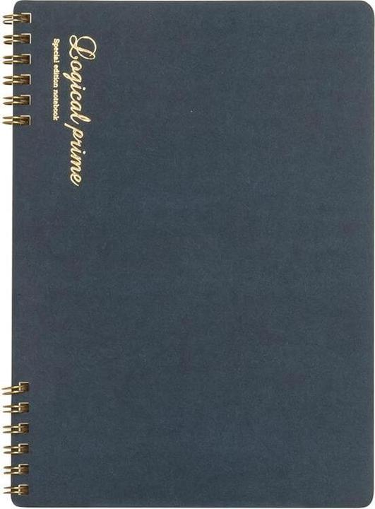 Paperblanks B5-Notizbuch, Logical Prime B-Linie, blau (B5, Couverture souple)